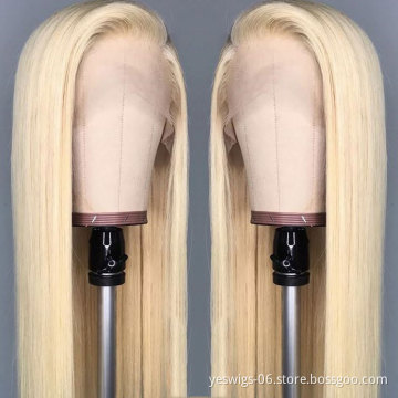 Blonde 613 Hd Full Transparent 360 Lace Frontal Closure Wig Mink Brazilian Human Hair Lace Front Wigs Human Hair For Black Women